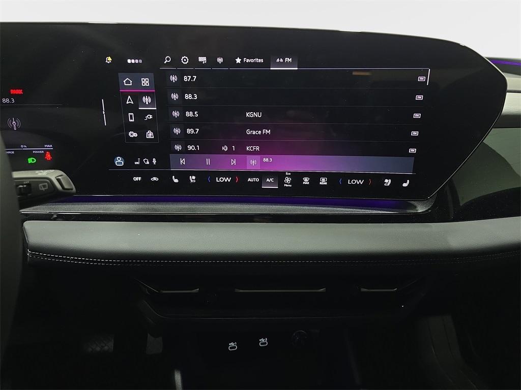 used 2025 Audi Q6 e-tron car, priced at $66,999