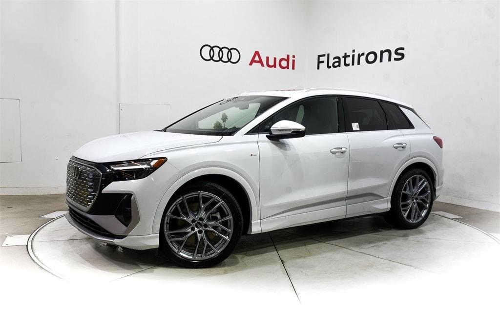 new 2025 Audi Q4 e-tron car, priced at $64,620