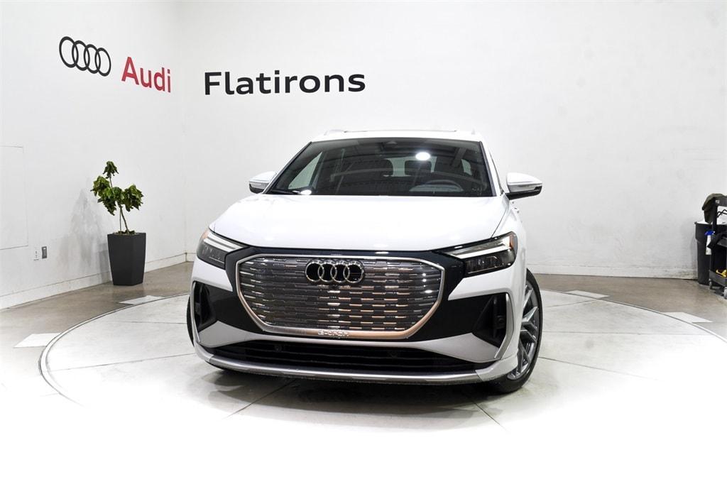 new 2025 Audi Q4 e-tron car, priced at $64,620