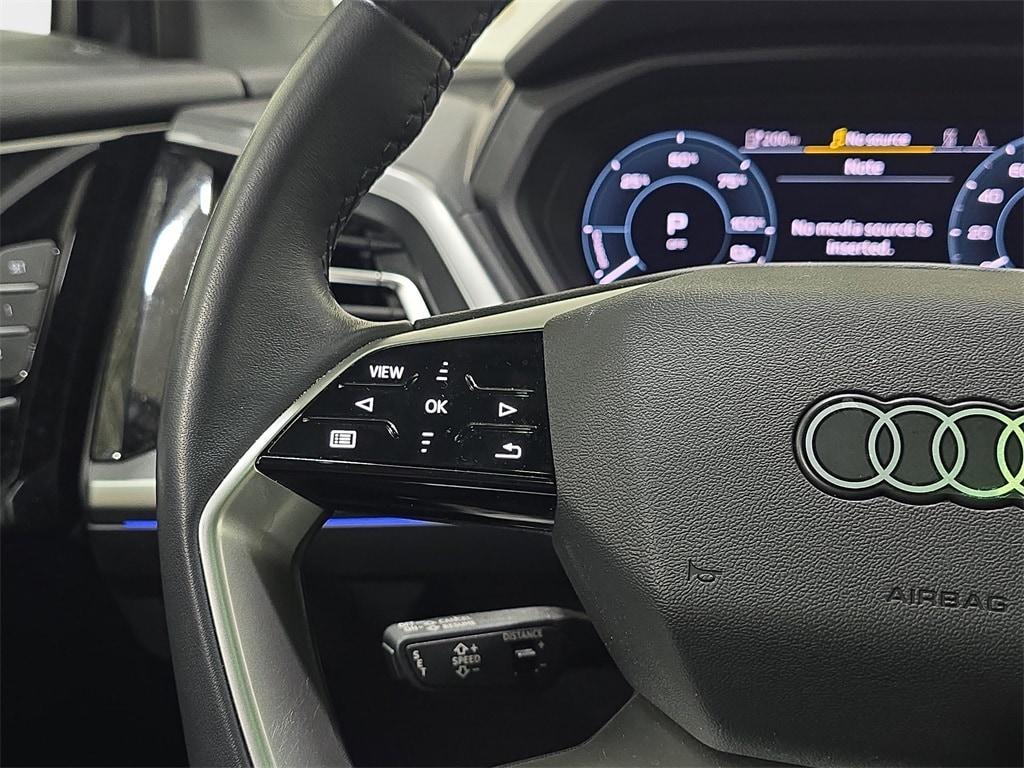 used 2023 Audi Q4 e-tron car, priced at $33,000