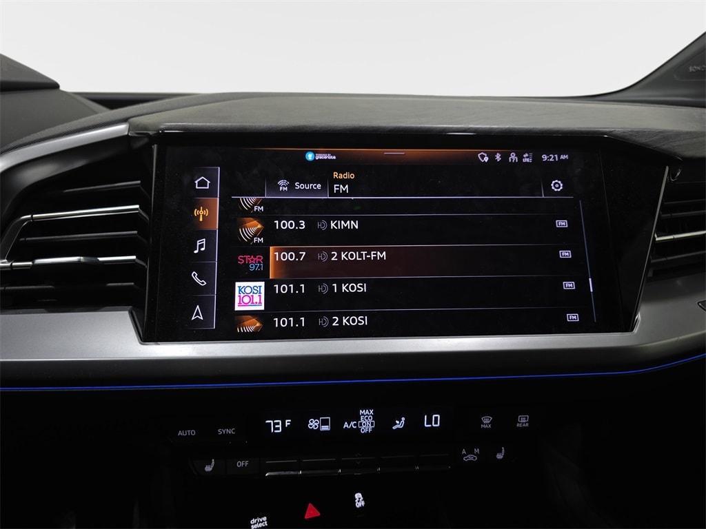 used 2023 Audi Q4 e-tron car, priced at $33,000