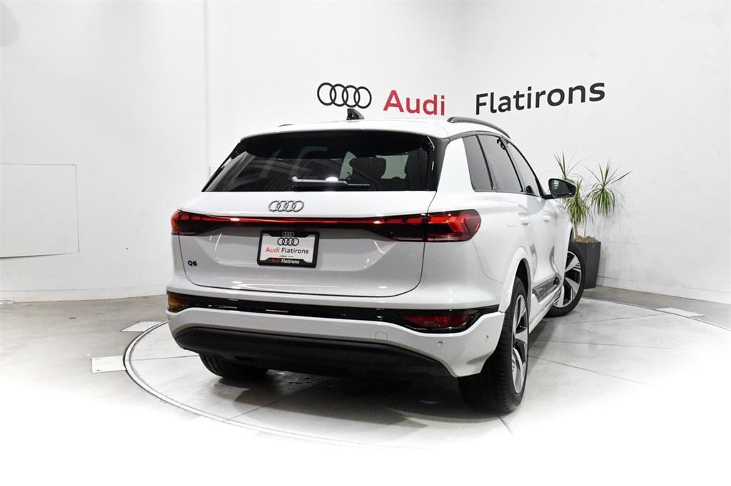 new 2025 Audi Q6 e-tron car, priced at $76,445