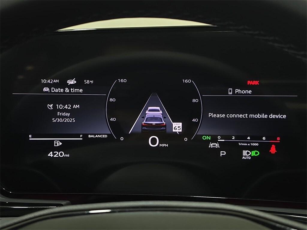 new 2025 Audi A5 car, priced at $58,270