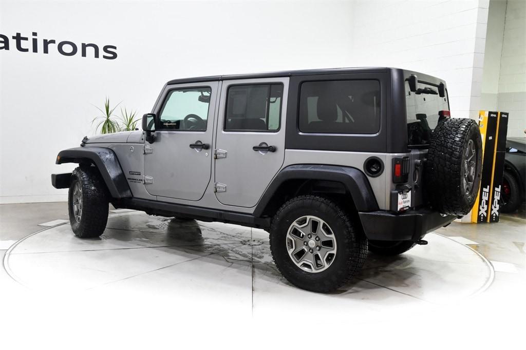 used 2017 Jeep Wrangler Unlimited car, priced at $18,189