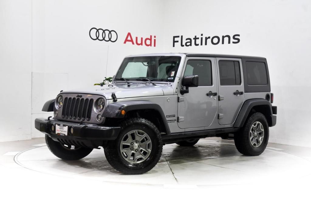 used 2017 Jeep Wrangler Unlimited car, priced at $18,675