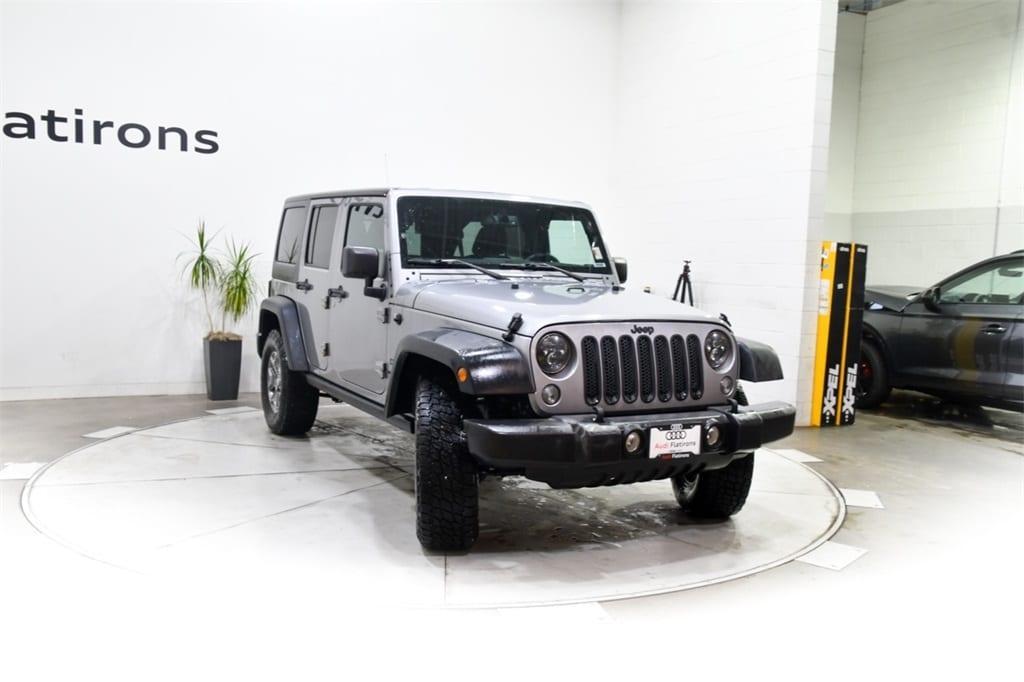 used 2017 Jeep Wrangler Unlimited car, priced at $18,189