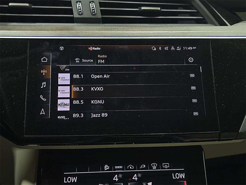 used 2021 Audi e-tron car, priced at $29,693
