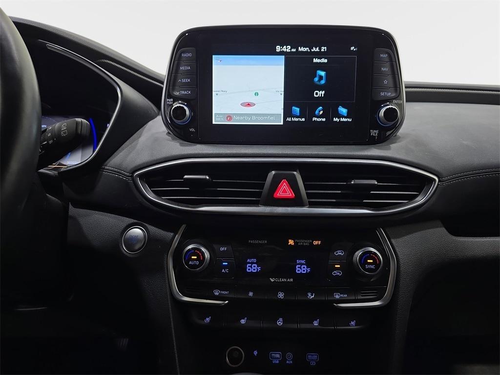 used 2019 Hyundai Santa Fe car, priced at $24,985
