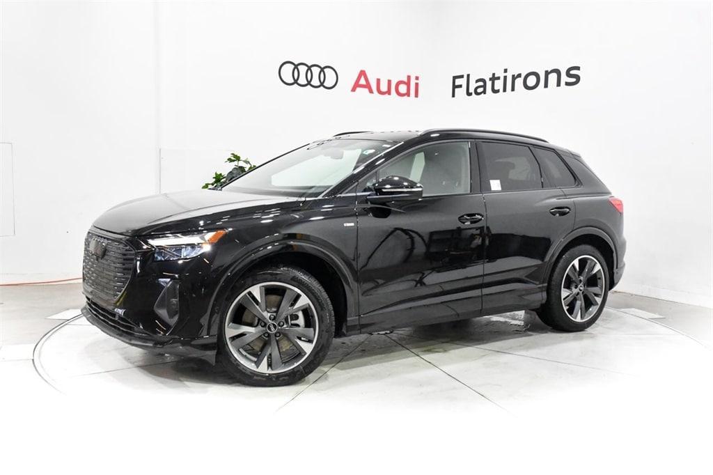 new 2024 Audi Q4 e-tron car, priced at $65,960