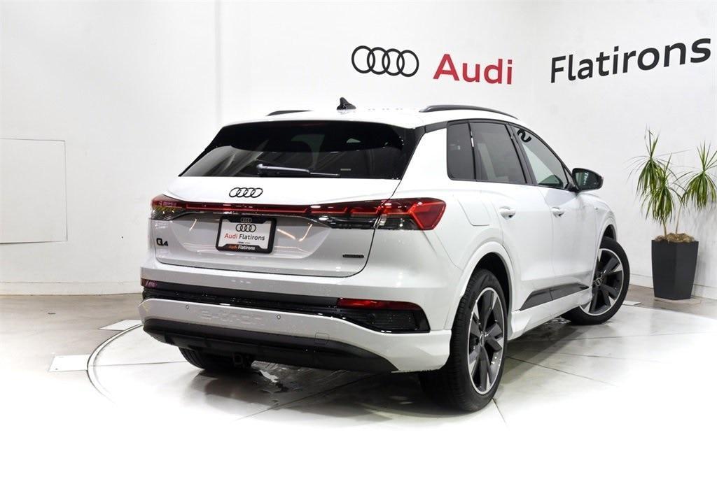 new 2025 Audi Q4 e-tron car, priced at $62,620