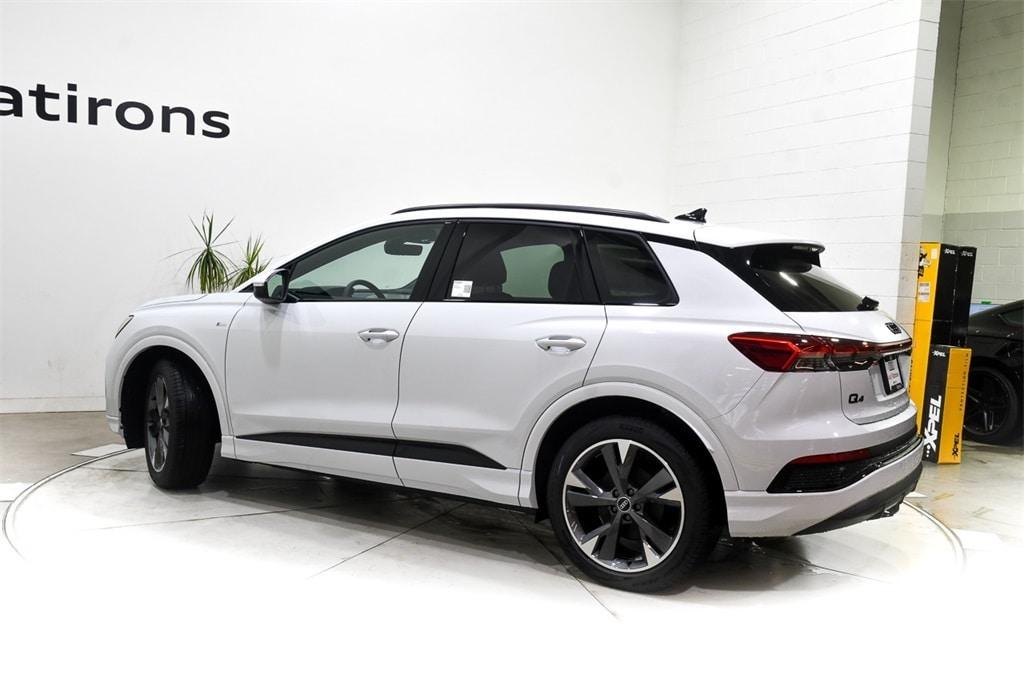 new 2025 Audi Q4 e-tron car, priced at $62,620