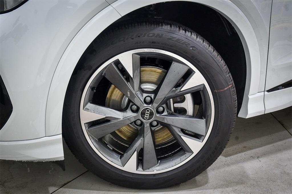 new 2025 Audi Q4 e-tron car, priced at $62,620