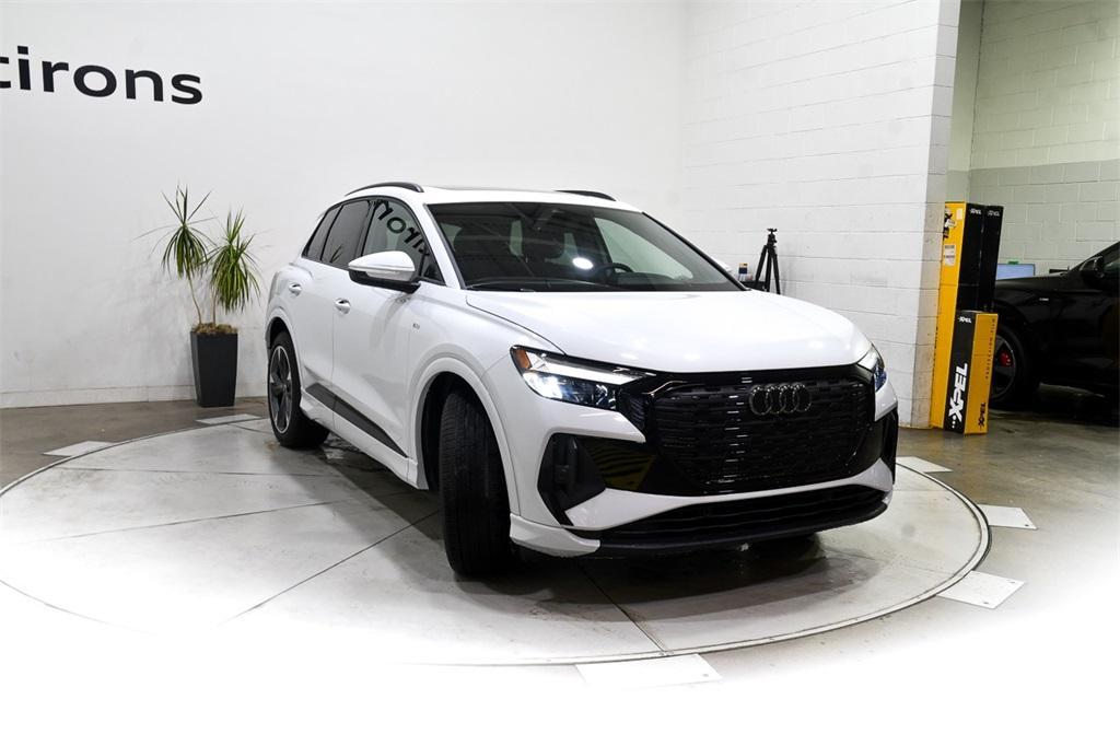 new 2025 Audi Q4 e-tron car, priced at $62,620