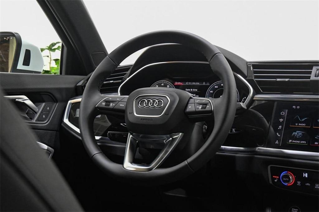 new 2024 Audi Q3 car, priced at $46,909