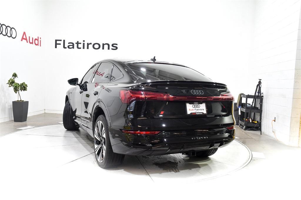 used 2024 Audi Q8 e-tron car, priced at $57,685