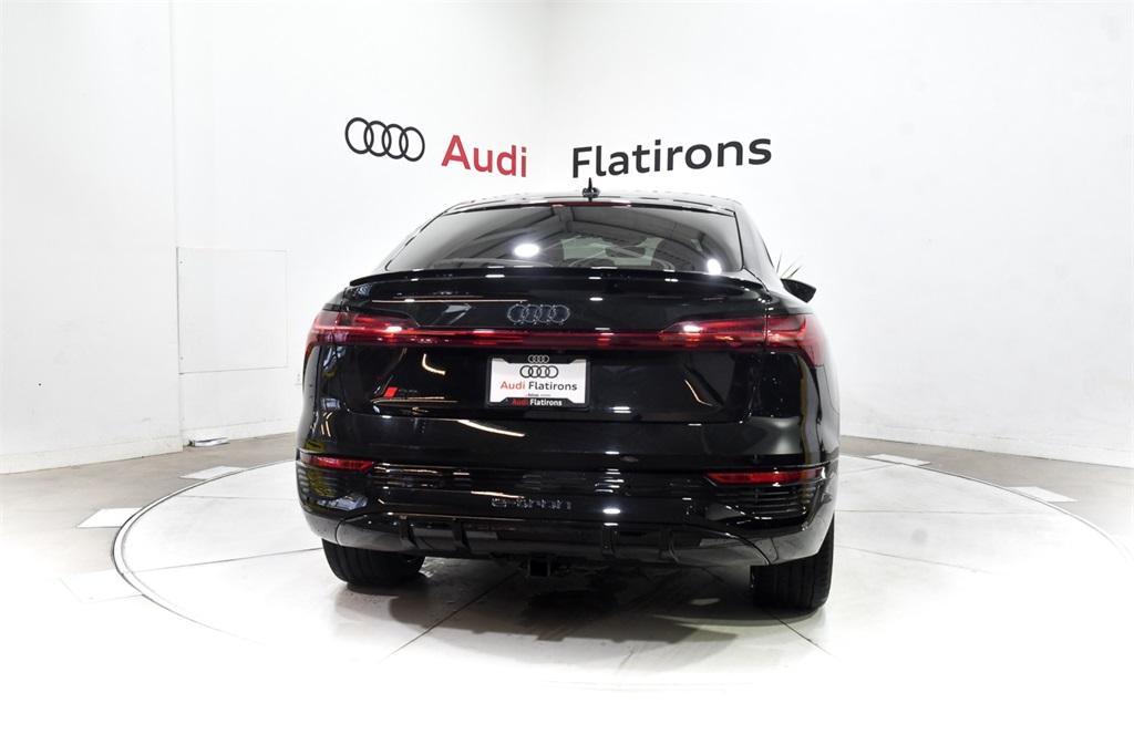 used 2024 Audi Q8 e-tron car, priced at $57,685