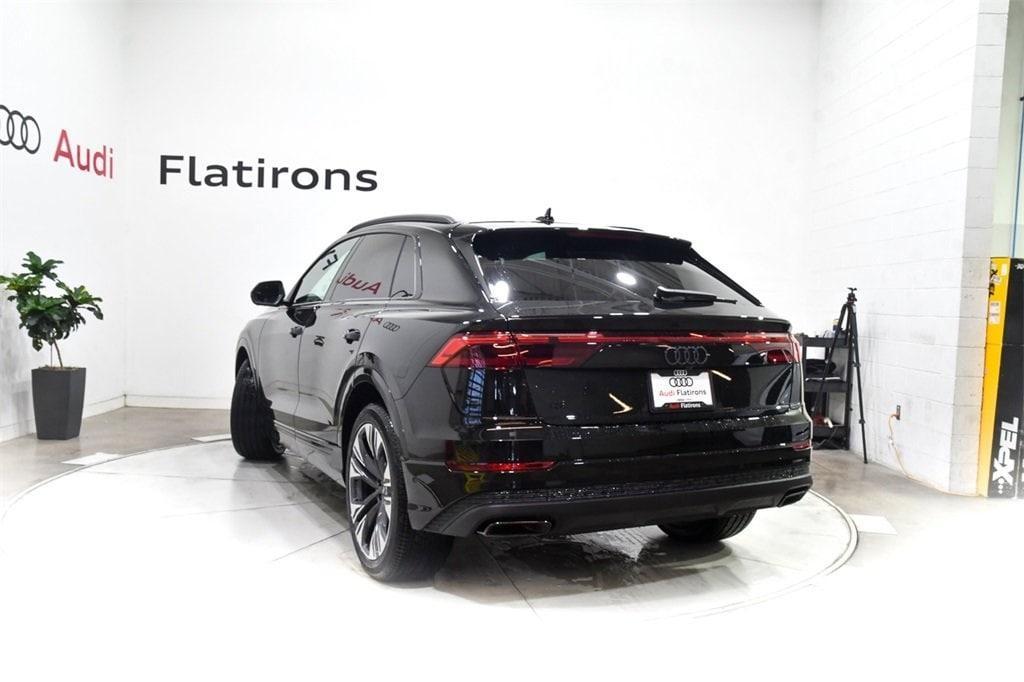 new 2025 Audi Q8 car, priced at $92,200