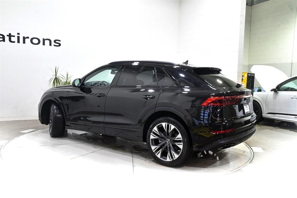 new 2025 Audi Q8 car, priced at $92,200