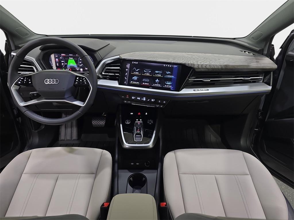 new 2025 Audi Q4 e-tron car, priced at $65,810