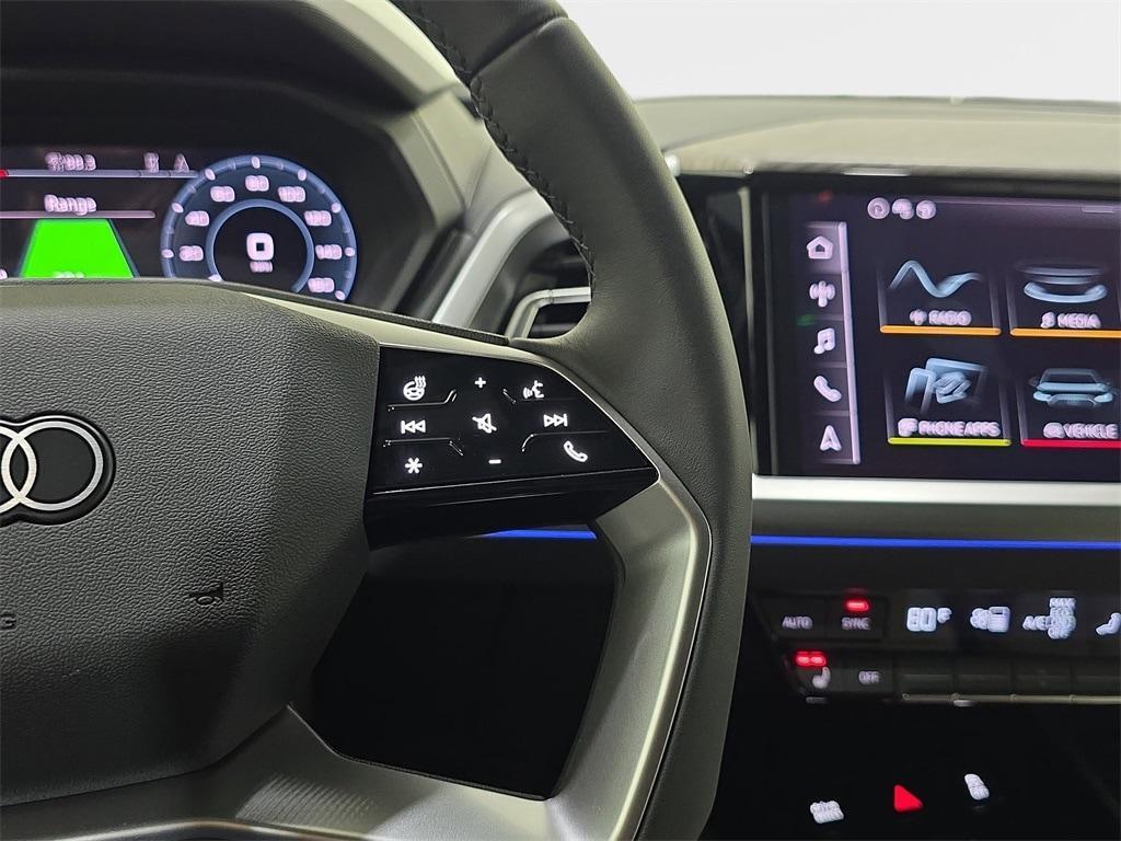 new 2025 Audi Q4 e-tron car, priced at $65,810