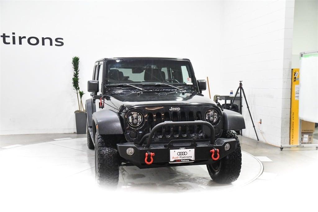 used 2015 Jeep Wrangler Unlimited car, priced at $18,185