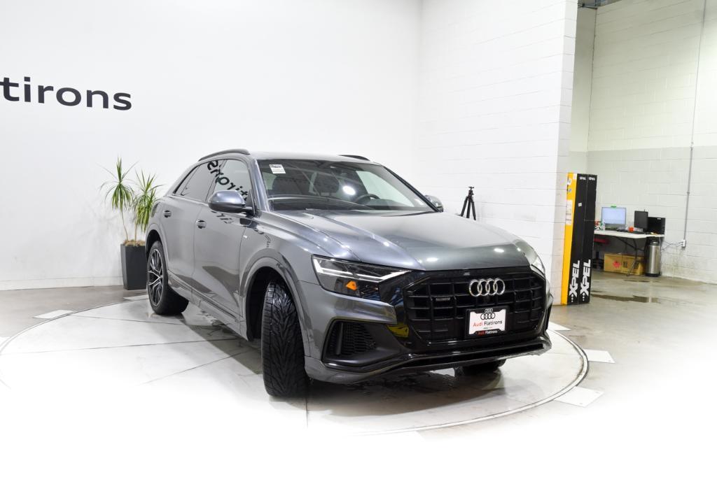 used 2021 Audi Q8 car, priced at $47,600