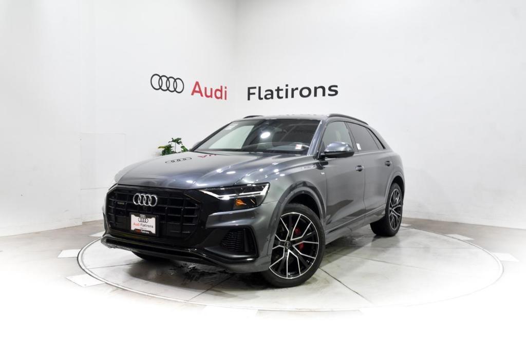 used 2021 Audi Q8 car, priced at $47,600