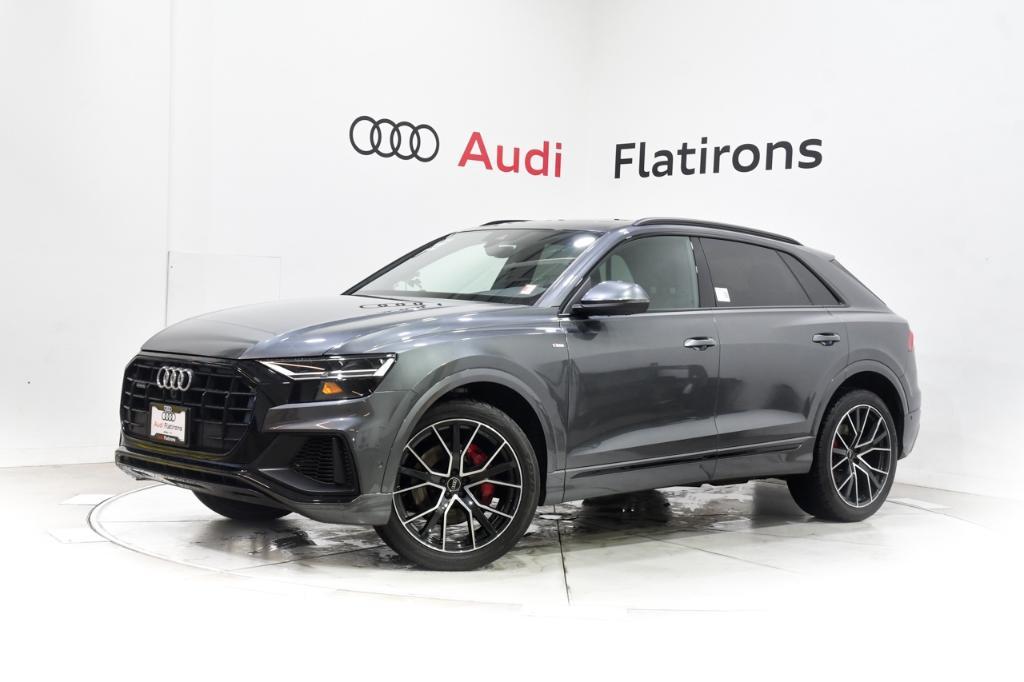 used 2021 Audi Q8 car, priced at $47,600