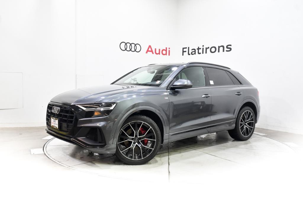 used 2021 Audi Q8 car, priced at $47,600