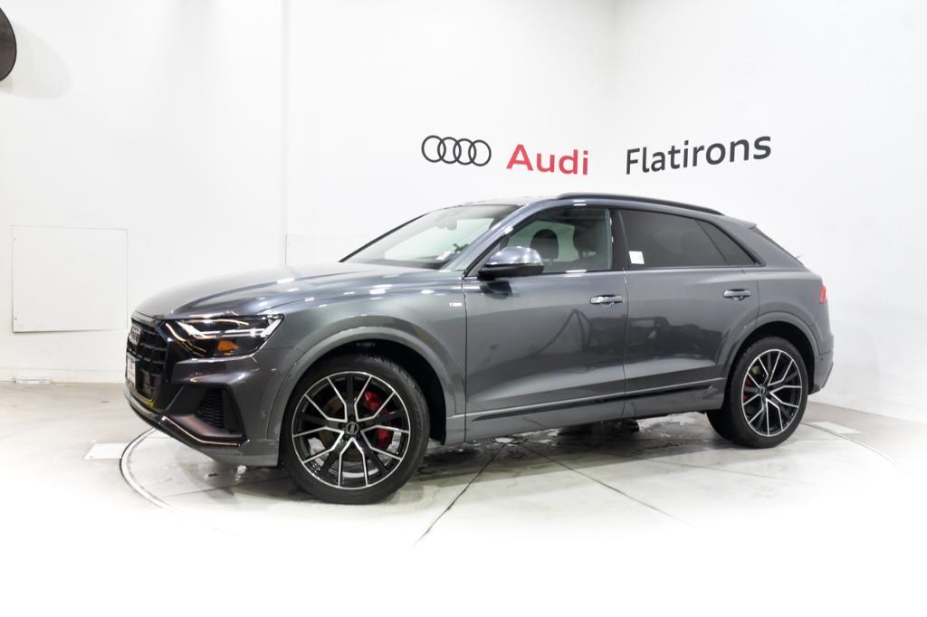 used 2021 Audi Q8 car, priced at $47,600