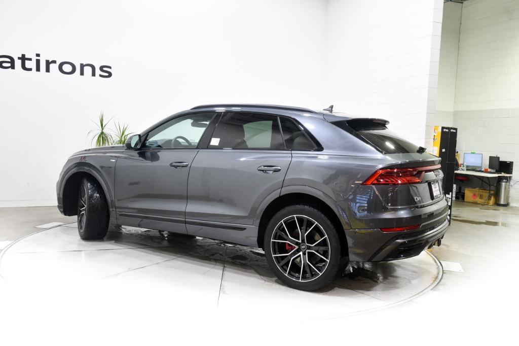 used 2021 Audi Q8 car, priced at $47,600