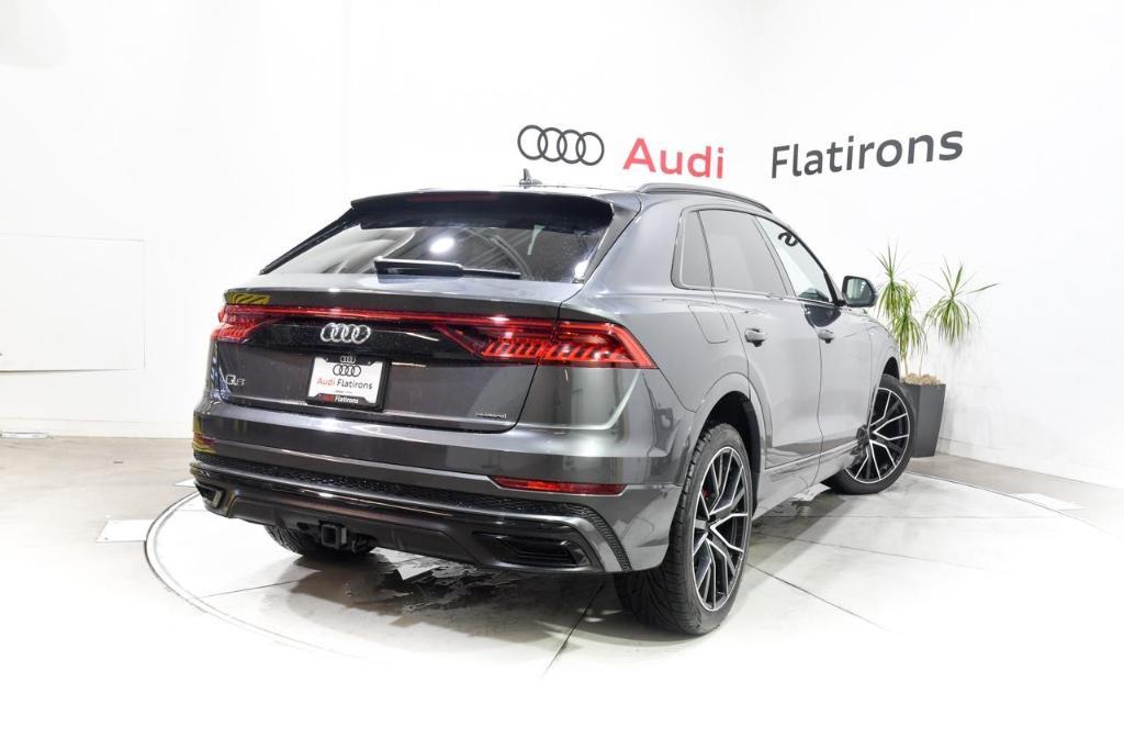 used 2021 Audi Q8 car, priced at $47,600