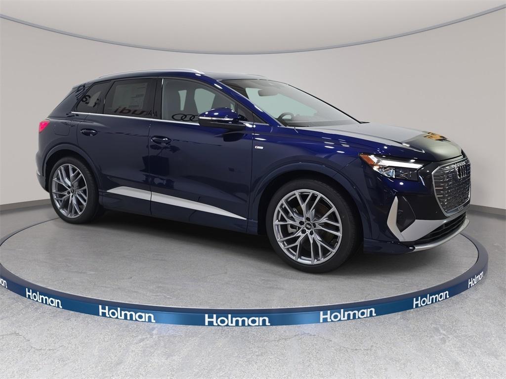 new 2025 Audi Q4 e-tron car, priced at $65,530