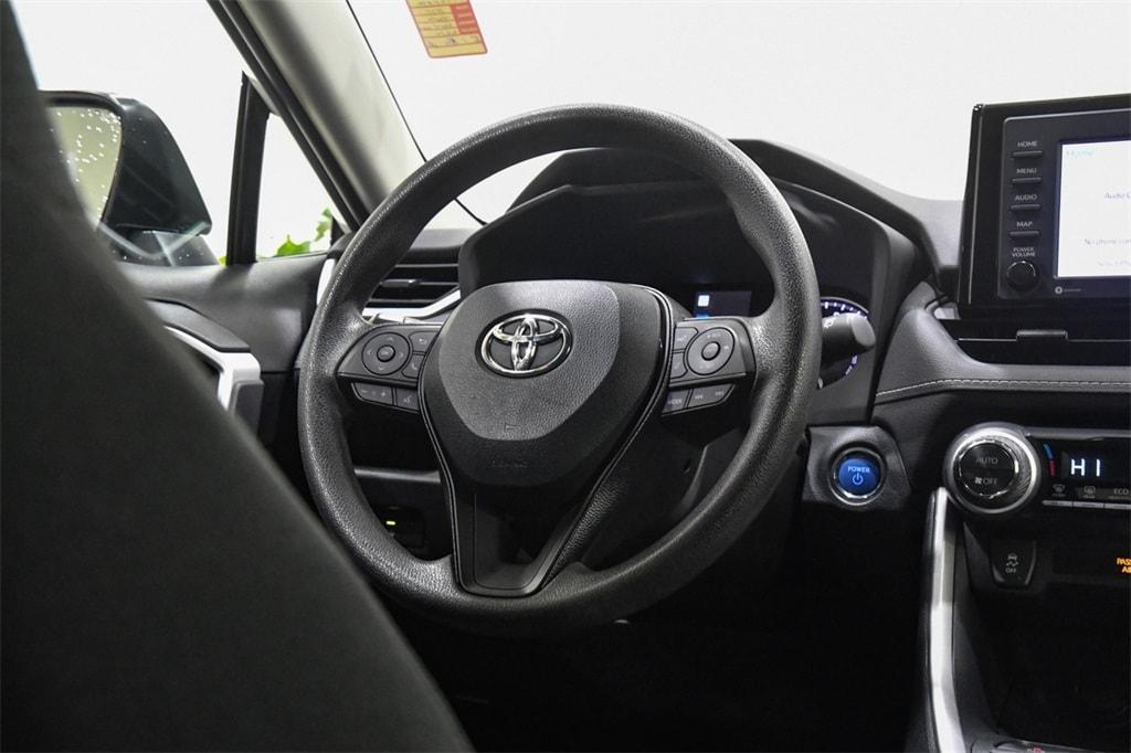 used 2022 Toyota RAV4 Hybrid car, priced at $33,000