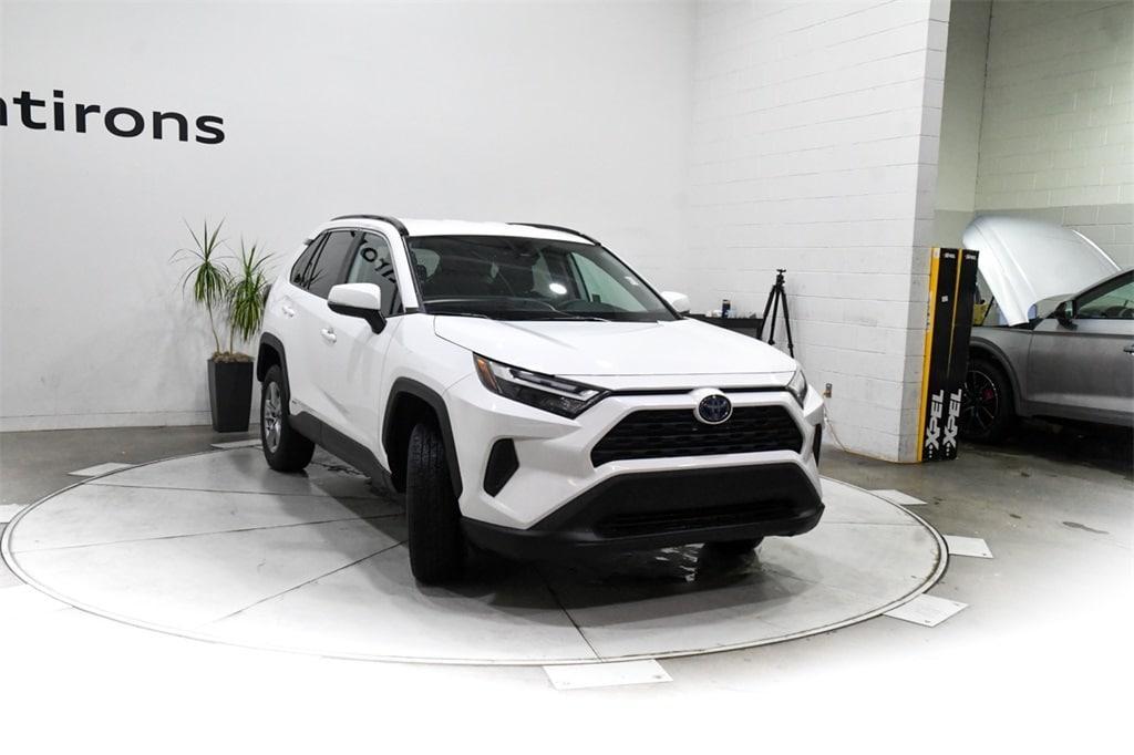 used 2022 Toyota RAV4 Hybrid car, priced at $33,000