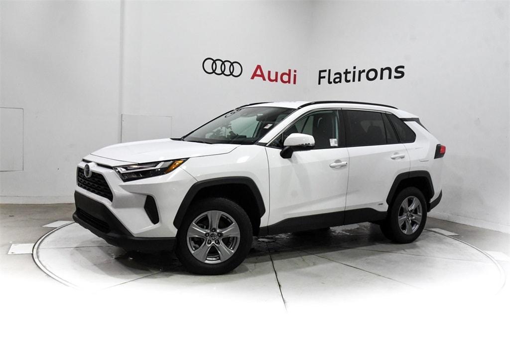 used 2022 Toyota RAV4 Hybrid car, priced at $33,000