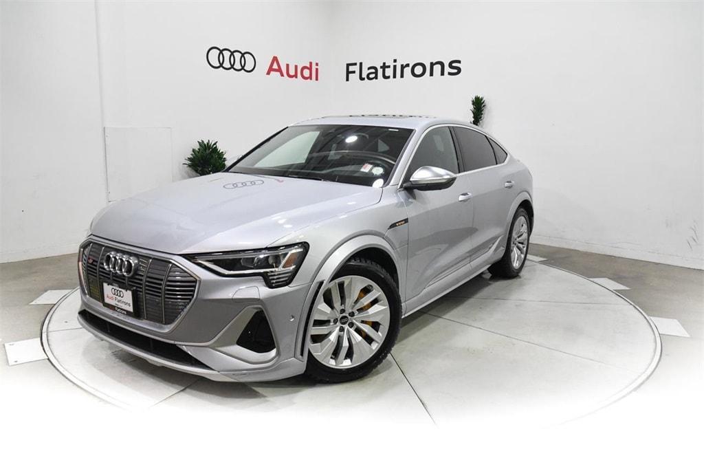 used 2022 Audi e-tron S car, priced at $39,095