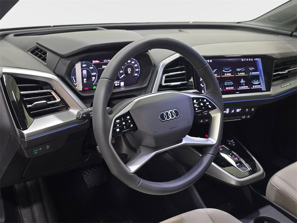 new 2025 Audi Q4 e-tron car, priced at $69,120