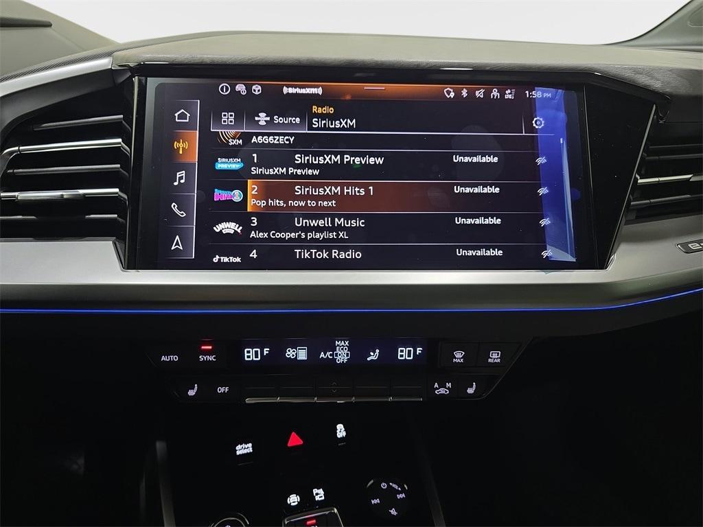 new 2025 Audi Q4 e-tron car, priced at $69,120