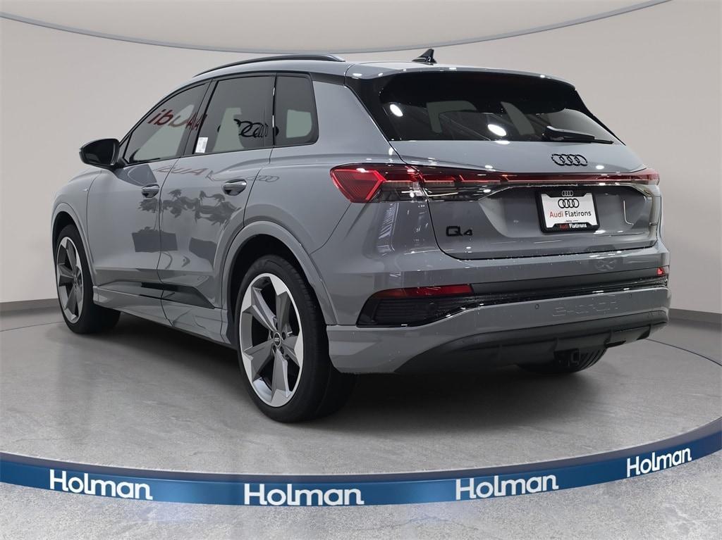 new 2025 Audi Q4 e-tron car, priced at $69,120