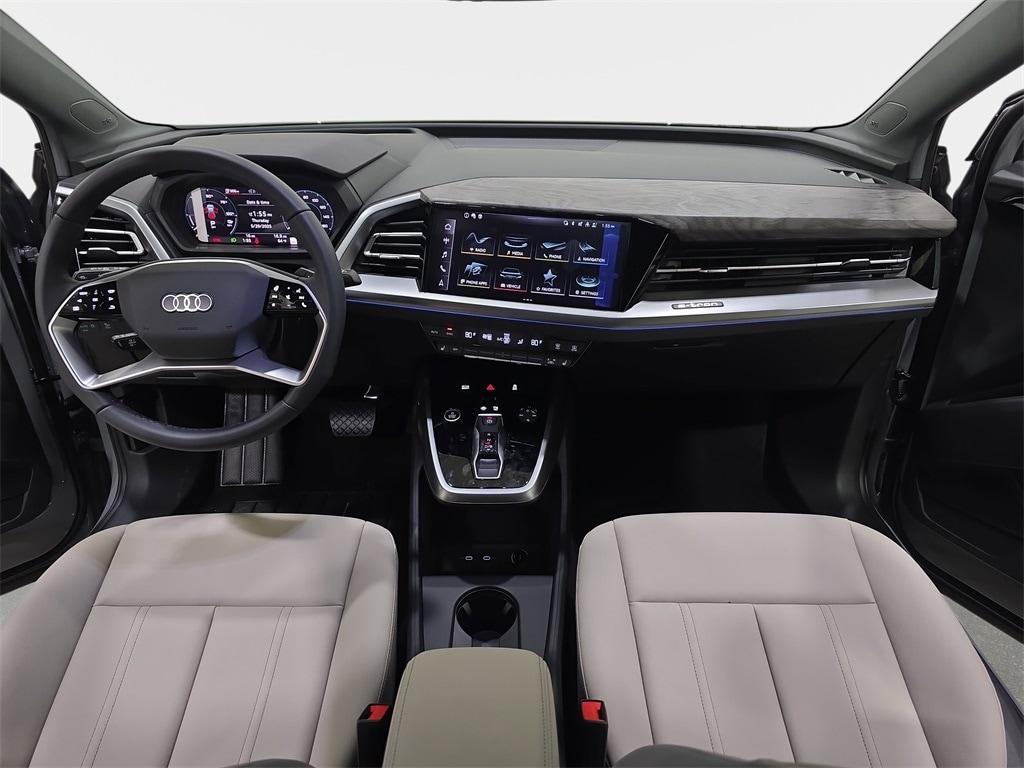 new 2025 Audi Q4 e-tron car, priced at $69,120