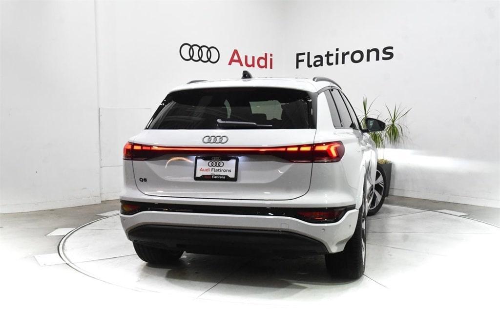 new 2025 Audi Q6 e-tron car, priced at $76,120