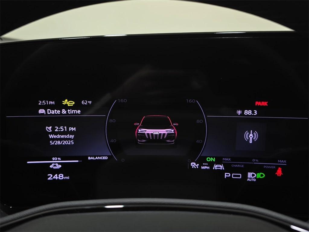 new 2025 Audi Q6 e-tron car, priced at $76,535