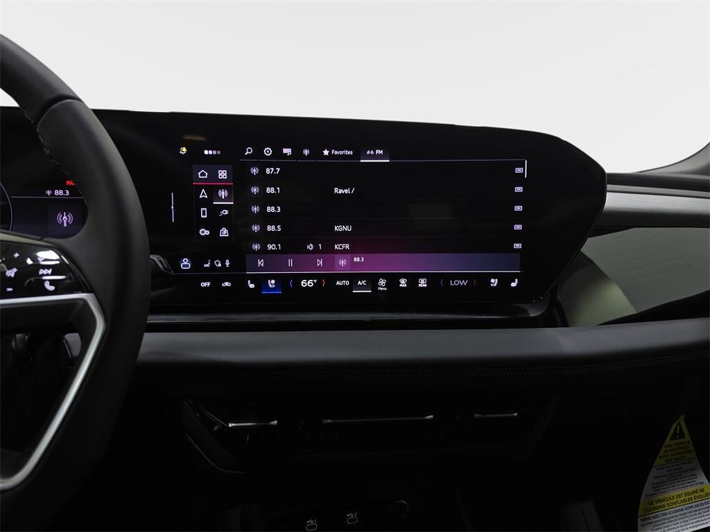 new 2025 Audi Q6 e-tron car, priced at $76,535
