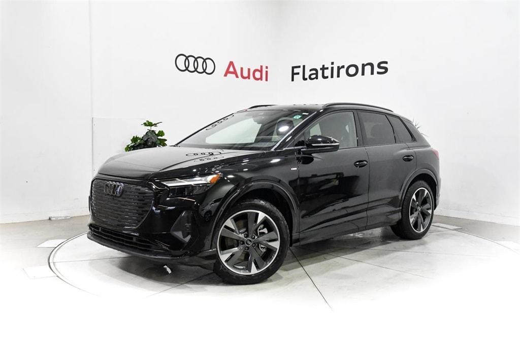 new 2024 Audi Q4 e-tron car, priced at $65,960