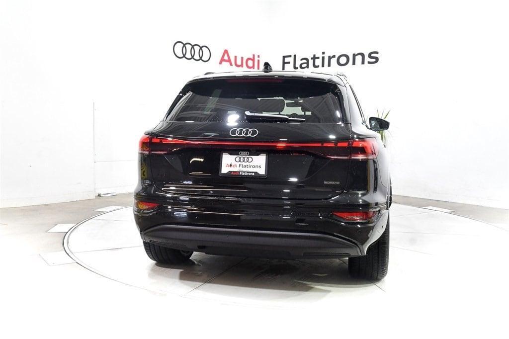 new 2025 Audi Q6 e-tron car, priced at $73,370
