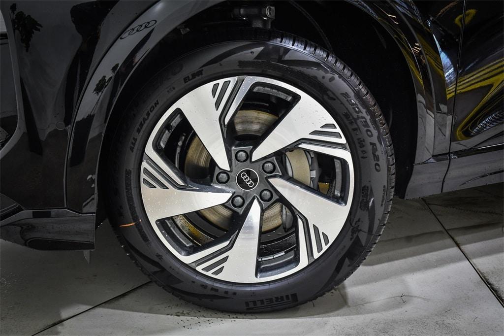new 2025 Audi Q6 e-tron car, priced at $73,370