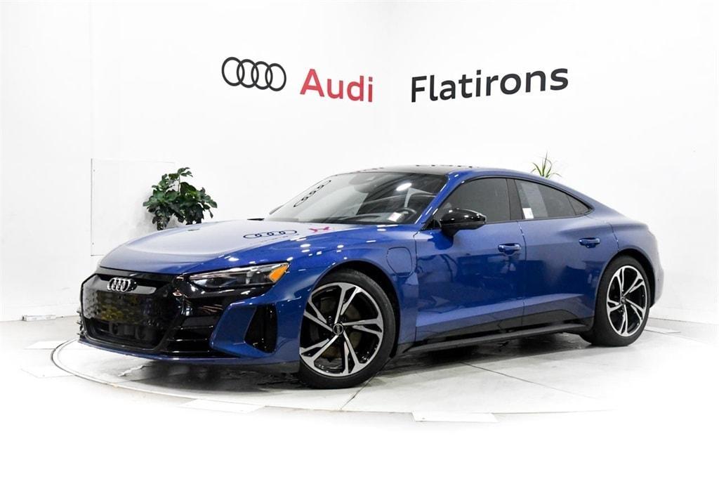 used 2022 Audi e-tron GT car, priced at $60,685