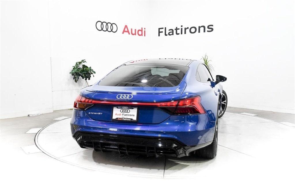 used 2022 Audi e-tron GT car, priced at $60,685