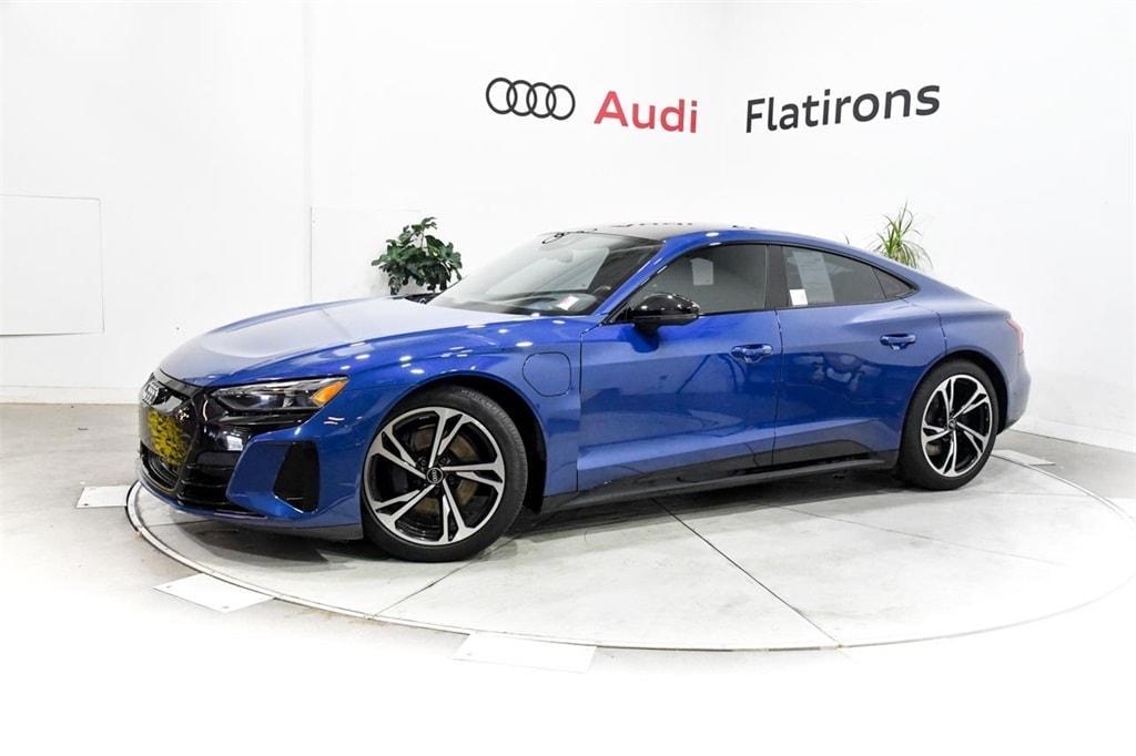 used 2022 Audi e-tron GT car, priced at $60,685